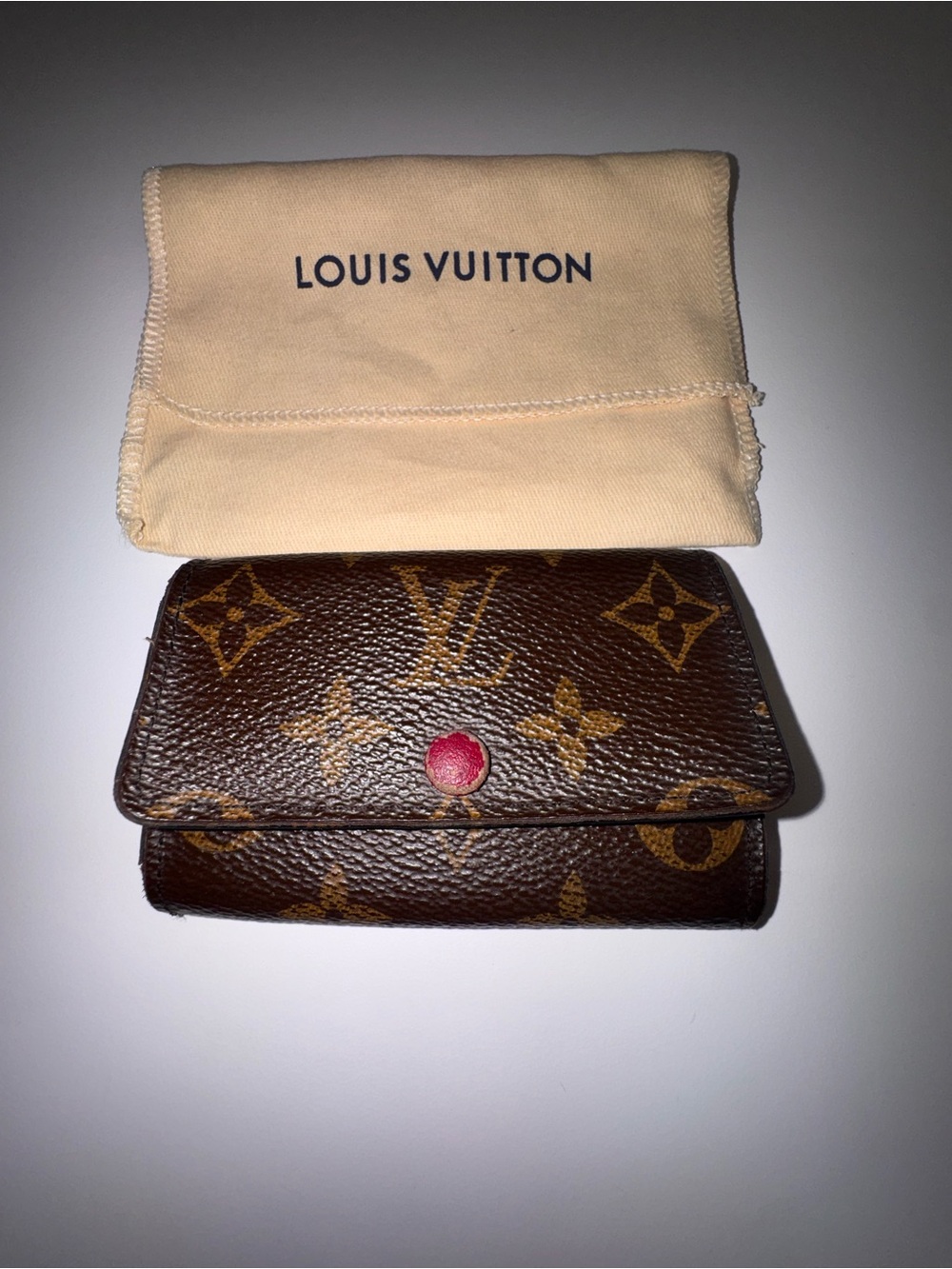 LOUIS VUITTON Monogram 6 Key Multicles Holder Fuchsia - Picture 8 of 16